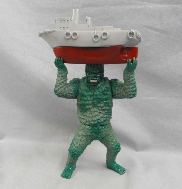 Y・MSF ガイラ 船付き レトロ怪獣シリーズ ymsf ソフビ フィギュア